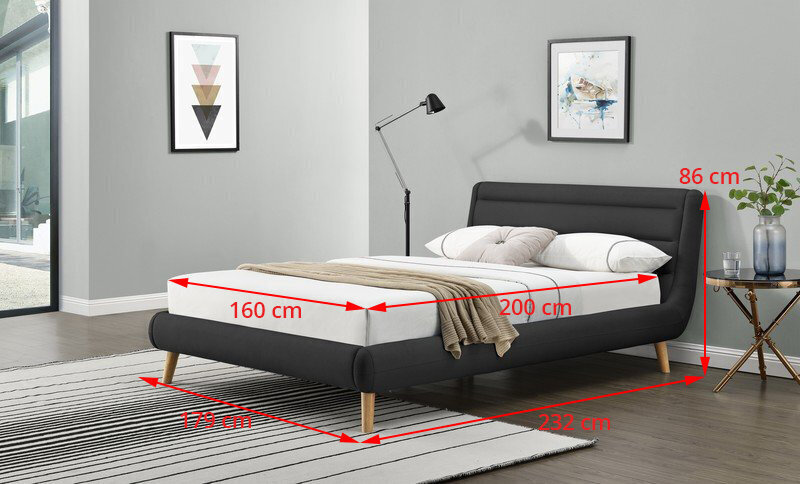Sänky Elanda 160 x 200 cm hinta ja tiedot | Sängyt | hobbyhall.fi
