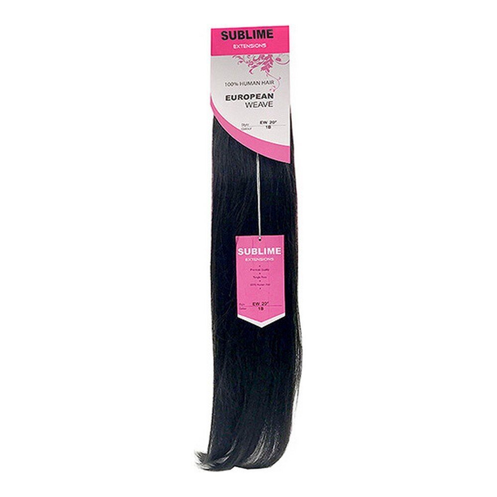 Hiuspidennykset Extensions European Weave Diamond Girl 20" Nº 1b hinta ja tiedot | Hiustarvikkeet | hobbyhall.fi