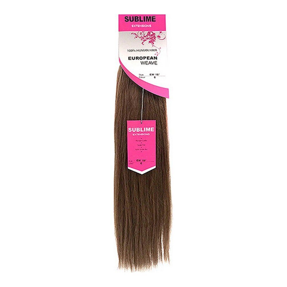 Hiuspidennykset Extensions European Weave Diamond Girl 18" Nº 6 hinta ja tiedot | Hiustarvikkeet | hobbyhall.fi