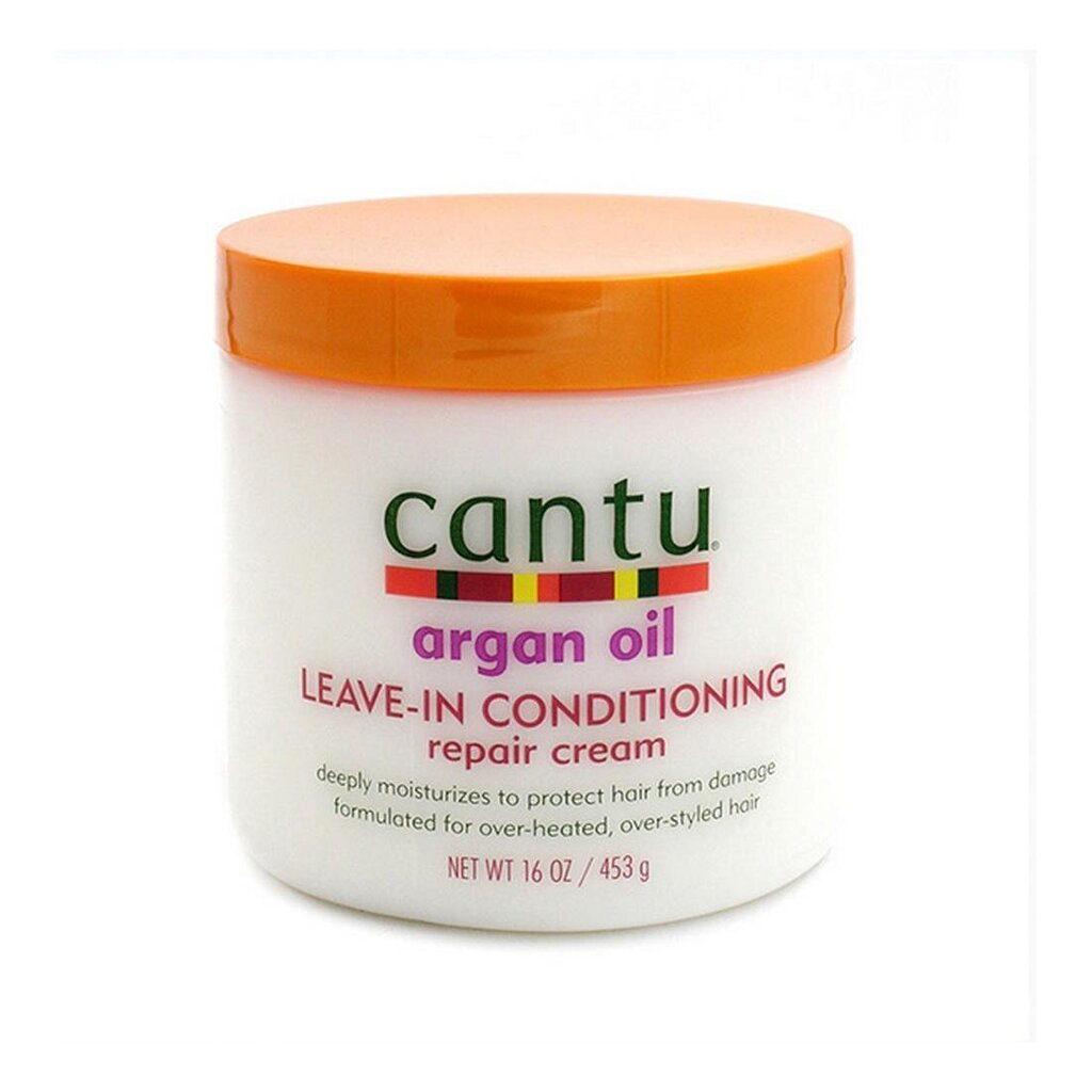 Hoitoaine Shea Butter Leave-In Cantu Arganöljy (453 g) hinta ja tiedot | Hoitoaineet | hobbyhall.fi