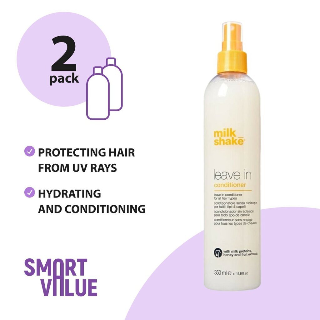 Milk Shake Leave In Conditioner, 2 x 350ml hinta ja tiedot | Hoitoaineet | hobbyhall.fi