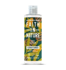 Hiustenhoitoaine sheavoita ja arganöljyä, Faith In Nature, 400ml hinta ja tiedot | Hoitoaineet | hobbyhall.fi