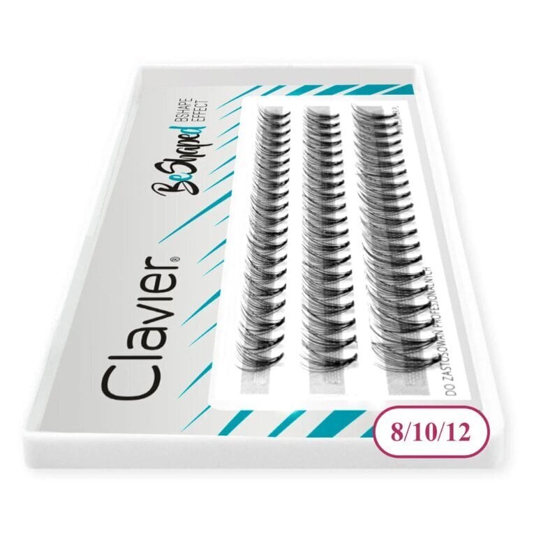 Clavier BeShaped Mix B -ripset, 8-10-12 mm, 8-10-12 mm hinta ja tiedot | Irtoripset ja ripsentaivuttimet | hobbyhall.fi