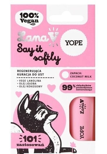 Yope 99% Lamb V Regenerating Lip Treatment, 5g hinta ja tiedot | Huulipunat, huulikiillot ja huulirasvat | hobbyhall.fi