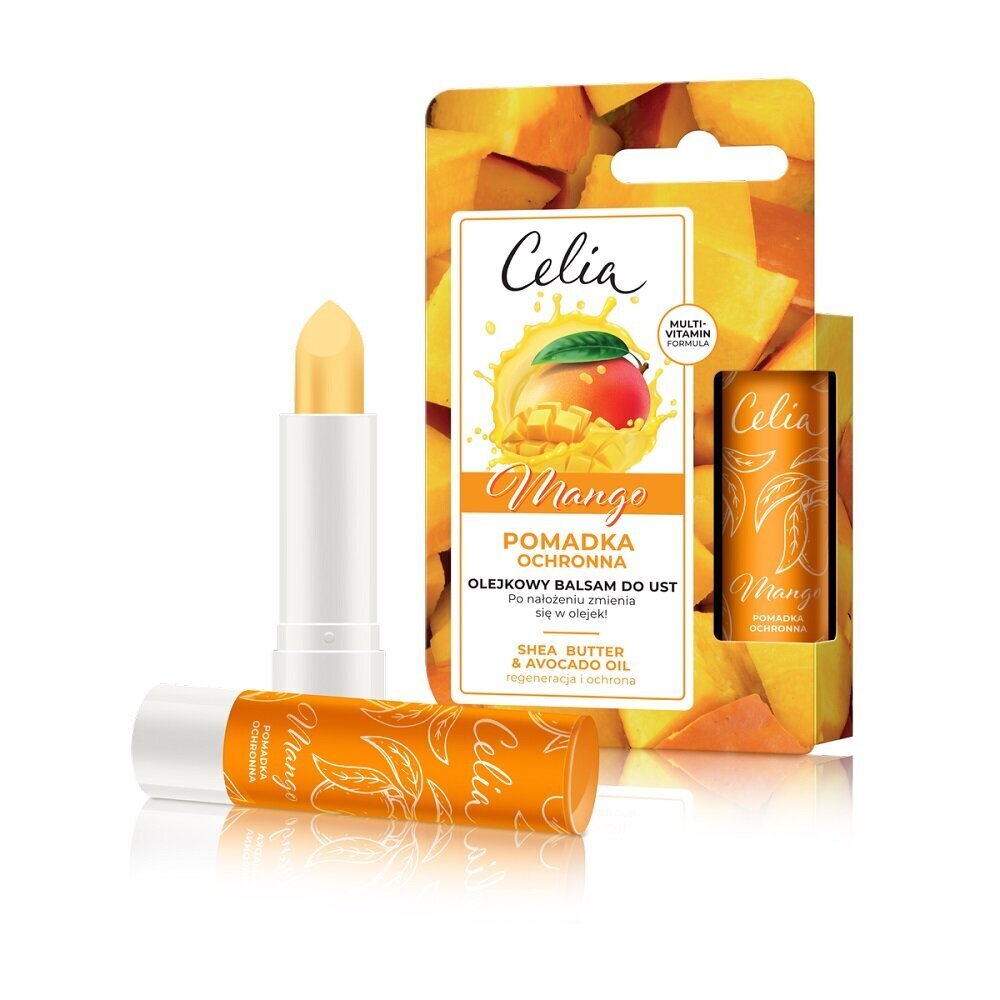 Huulivoide Celia Mango, 4 g hinta ja tiedot | Huulipunat, huulikiillot ja huulirasvat | hobbyhall.fi