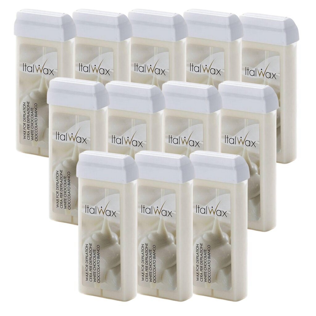 Vahapatruuna ItalWax White Chocolate, 12x100ml hinta ja tiedot | Karvanpoistoaineet | hobbyhall.fi