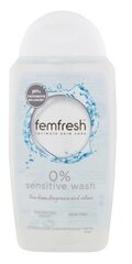 Herkkäintiimihygienia Puhdistusneste, 250ml hinta ja tiedot | Femfresh Hygieniatuotteet | hobbyhall.fi