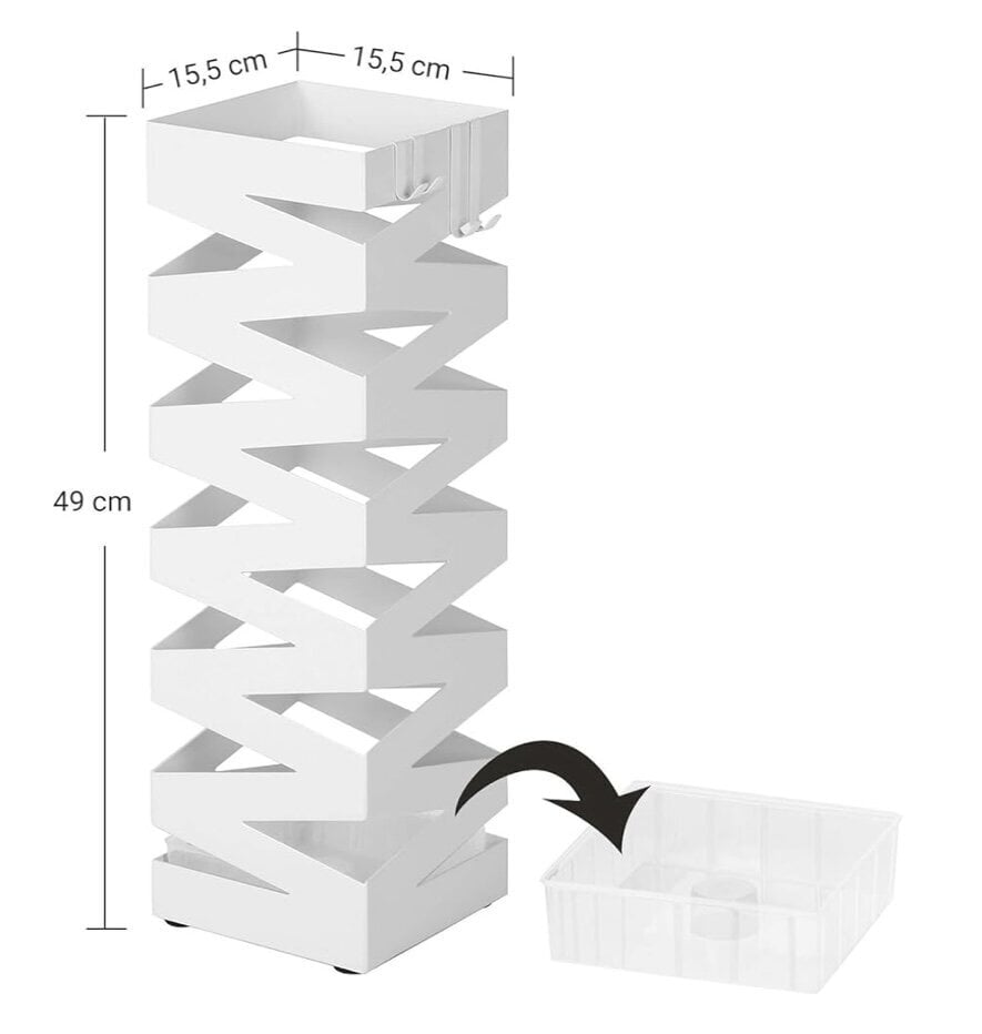 Songmicsin rautainen sateenvarjon säilytyskehys hinta ja tiedot | Säilytyslaatikot ja -korit | hobbyhall.fi