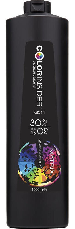 Hapettava emulsio 9 % Matrix ColorInsider Oil-Cream Developer 1000 ml hinta ja tiedot | Hiusvärit | hobbyhall.fi