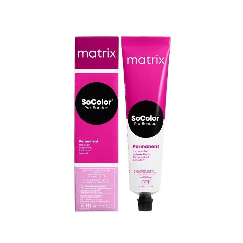 Hiusväri Matrix SoColor Pre-Bonded, 4N, 90 ml hinta ja tiedot | Hiusvärit | hobbyhall.fi