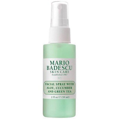 MARIO BADESCU Kasvosuihke vihreällä teellä, aloella ja kurkulla 59ml hinta ja tiedot | Kasvojen puhdistusaineet | hobbyhall.fi