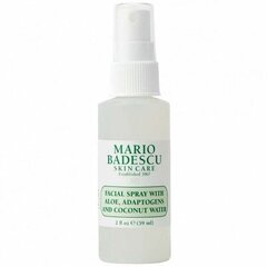 MARIO BADESCU Kasvosuihke aloeella, adaptogeeneillä ja kookosvedellä 59ml hinta ja tiedot | Kasvojen puhdistusaineet | hobbyhall.fi