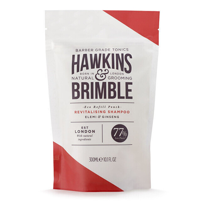 Hawkins & Brimble Revita of uudelleenkiteytys shampoo - Refill (Revita lising Shampoo Pouch) 300 ml hinta ja tiedot | Shampoot | hobbyhall.fi