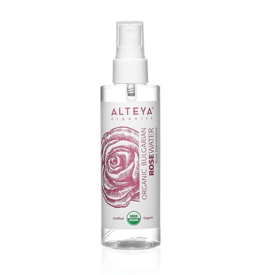 Alteya Organic Bulgarian Orgaaninen ruusuvetisuihke, 100ml hinta ja tiedot | Eteeriset ja kosmeettiset öljyt | hobbyhall.fi