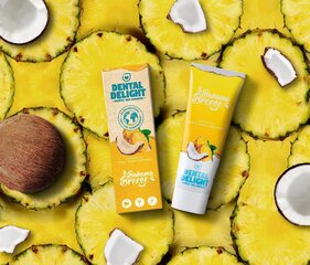 Dental Delight Bahama Breeze -hammastahna kookos-, ananas- ja minttumaku hinta ja tiedot | Suuhygienia | hobbyhall.fi