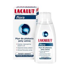 Suullisen ontelon huuhteluaine Lacalut Flora 300ml hinta ja tiedot | Lacalut Hygieniatuotteet | hobbyhall.fi