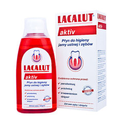 Lacalut Aktiv Suuvedenhuuhteluaine 300ml hinta ja tiedot | Lacalut Hygieniatuotteet | hobbyhall.fi