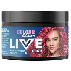 Schwarzkopf Live Colour&Car Hiusnaamio Ruusunpunainen, 150 ml - Hiusten Sävynystyshoito hinta ja tiedot | Hiusvärit | hobbyhall.fi