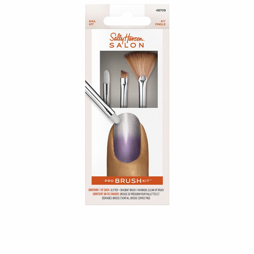 Manikyyrisiveltimet Sally Hansen Pro Brush hinta ja tiedot | Manikyyri- ja pedikyyritarvikkeet | hobbyhall.fi