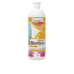 Kosteuttava shampoo Drasanvi Biotiini (1 L) hinta ja tiedot | Shampoot | hobbyhall.fi