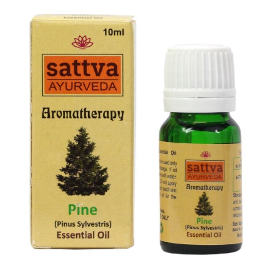 Sattva Aromaterapia Eteerinen Öljy Mänty, 10ml hinta ja tiedot | Eteeriset ja kosmeettiset öljyt | hobbyhall.fi