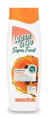 Wash & Go shampoo papaijalla ja moringalla, 400ml, 3 pakkaussettiä hinta ja tiedot | Shampoot | hobbyhall.fi