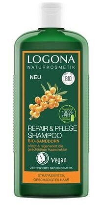 Logona, Korjaus & Hoito, Shampoo, 250ml hinta ja tiedot | Shampoot | hobbyhall.fi