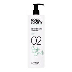 Artego Good Society Color Glow 02 Värjätyille hiuksille tarkoitettu shampoo, 1000ml hinta ja tiedot | Shampoot | hobbyhall.fi