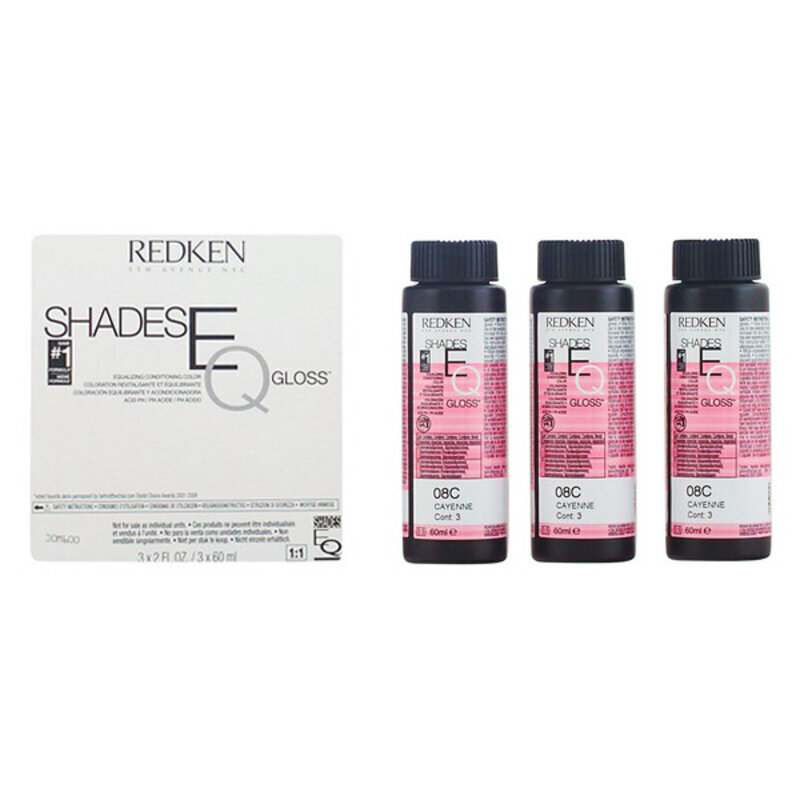 Kevytvärjäys Shades Eq N08c Redken (60 ml) hinta ja tiedot | Hiusvärit | hobbyhall.fi