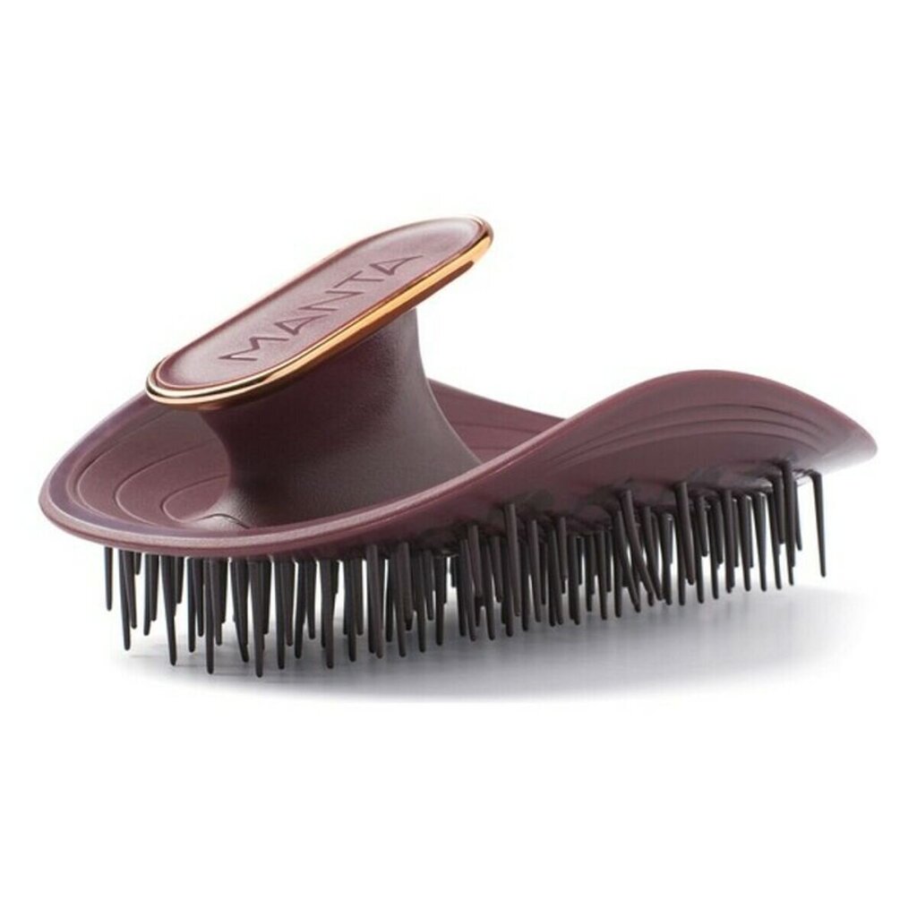 Pehmennysharja Healthy Hair Brush Manta Joustava Punaruskea hinta ja tiedot | Hiusharjat, kammat ja sakset | hobbyhall.fi