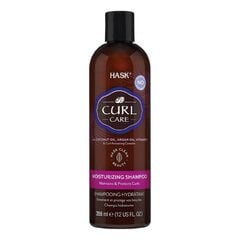 Pienten tiukkojen kiharten shampoo HASK Curl Care (355 ml) hinta ja tiedot | Shampoot | hobbyhall.fi