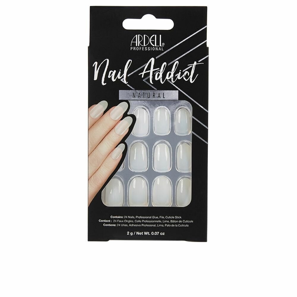 Tekokynnet Ardell Nail Addict Luonnollinen Soikea (24 pcs) hinta ja tiedot | Manikyyri- ja pedikyyritarvikkeet | hobbyhall.fi