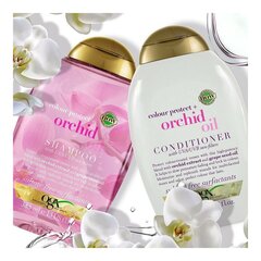 Väriä vahvistava shampoo OGX Orkidea (385 ml) hinta ja tiedot | Shampoot | hobbyhall.fi