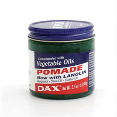 Vaha Vegetable Oils Pomade Dax Cosmetics (100 g) hinta ja tiedot | Kampaamotuotteet | hobbyhall.fi