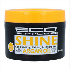 Vaha Eco Styler Shine Gel Argan Oil (89 ml) hinta ja tiedot | Kampaamotuotteet | hobbyhall.fi