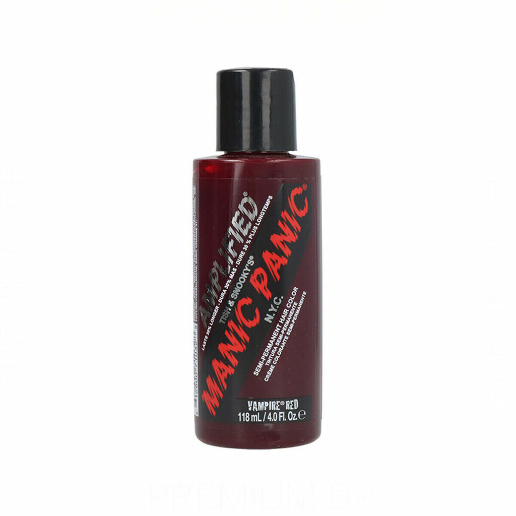 Puolipysyvä sävy Manic Panic Vampire Red Amplified Spray (118 ml) hinta ja tiedot | Hiusvärit | hobbyhall.fi