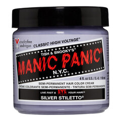 Pysyvä väriaine Classic Manic Panic 612600110067 Silver Stiletto (118 ml) hinta ja tiedot | Manic Panic Hajuvedet ja kosmetiikka | hobbyhall.fi