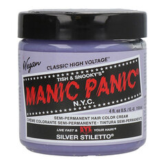 Pysyvä väriaine Classic Manic Panic 612600110067 Silver Stiletto (118 ml) hinta ja tiedot | Manic Panic Hajuvedet ja kosmetiikka | hobbyhall.fi