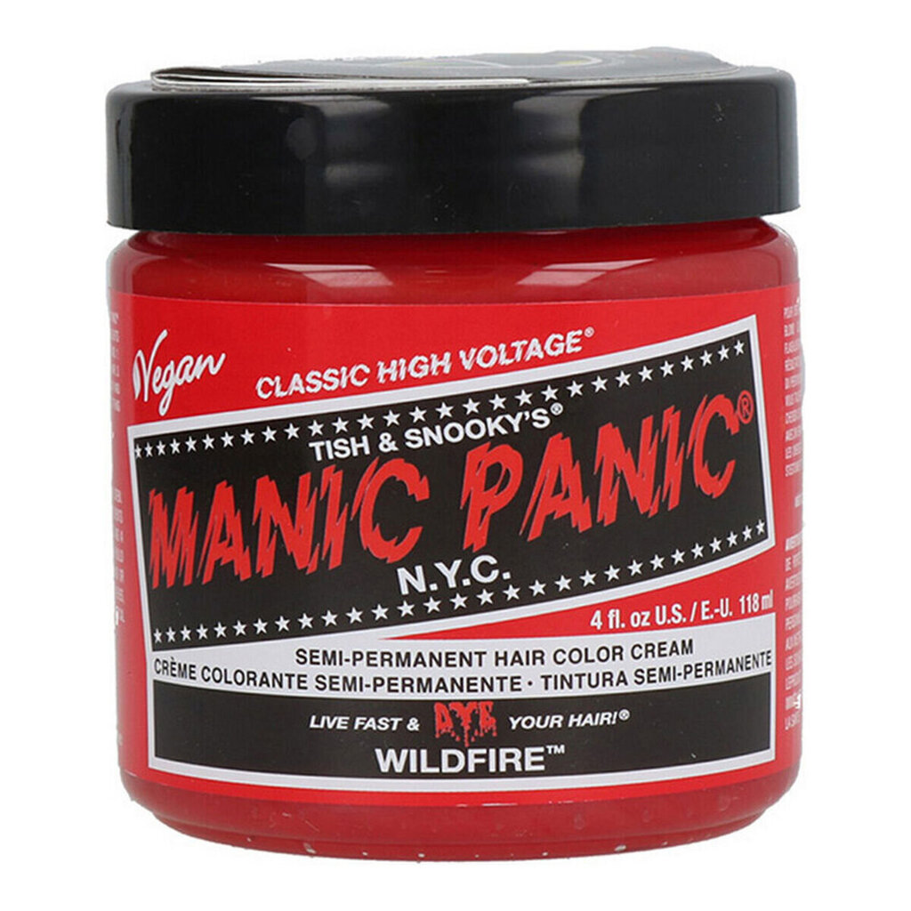 Pysyvä väriaine Classic Manic Panic 612600110104 Wild Fire (118 ml) hinta ja tiedot | Hiusvärit | hobbyhall.fi