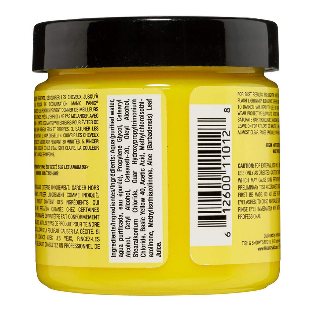 Pysyvä väriaine Classic Manic Panic HCR 11012 Electric Banana (118 ml) hinta ja tiedot | Hiusvärit | hobbyhall.fi