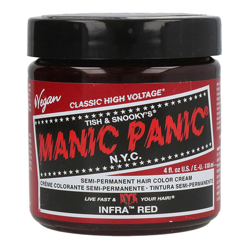 Pysyvä väriaine Classic Manic Panic HCR 11016 Infra Red (118 ml) hinta ja tiedot | Hiusvärit | hobbyhall.fi