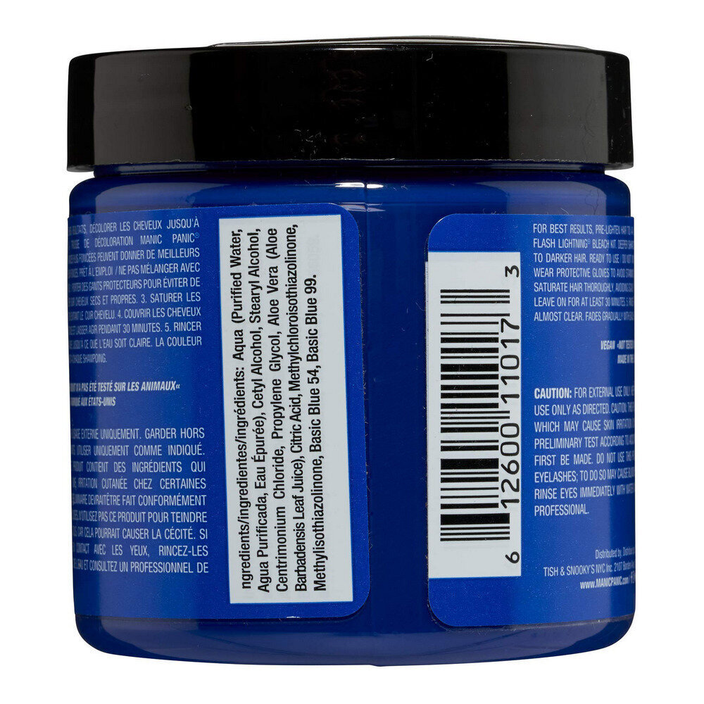 Pysyvä väriaine Classic Manic Panic HCR 11017 Bad Boy Blue (118 ml) hinta ja tiedot | Hiusvärit | hobbyhall.fi