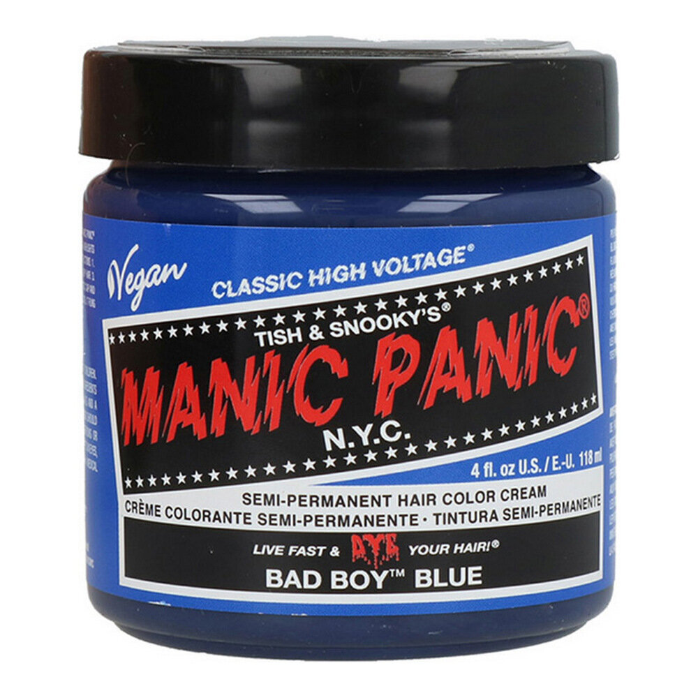 Pysyvä väriaine Classic Manic Panic HCR 11017 Bad Boy Blue (118 ml) hinta ja tiedot | Hiusvärit | hobbyhall.fi