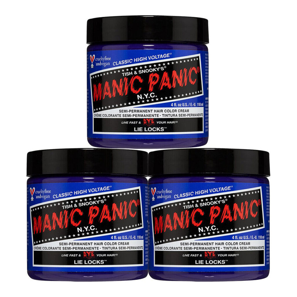 Pysyvä väriaine Classic Manic Panic HCR 11019 Lie Locks (118 ml) hinta ja tiedot | Hiusvärit | hobbyhall.fi