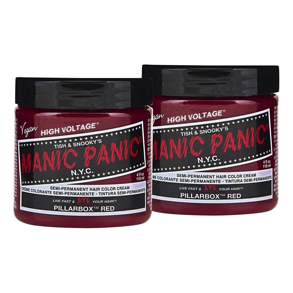 Pysyvä väriaine Classic Manic Panic Pillarbox Red (118 ml) hinta ja tiedot | Hiusvärit | hobbyhall.fi