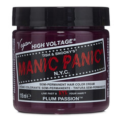 Pysyvä väriaine Classic Manic Panic HCR 11021-2pk Plum Passion (118 ml) hinta ja tiedot | Manic Panic Hajuvedet ja kosmetiikka | hobbyhall.fi