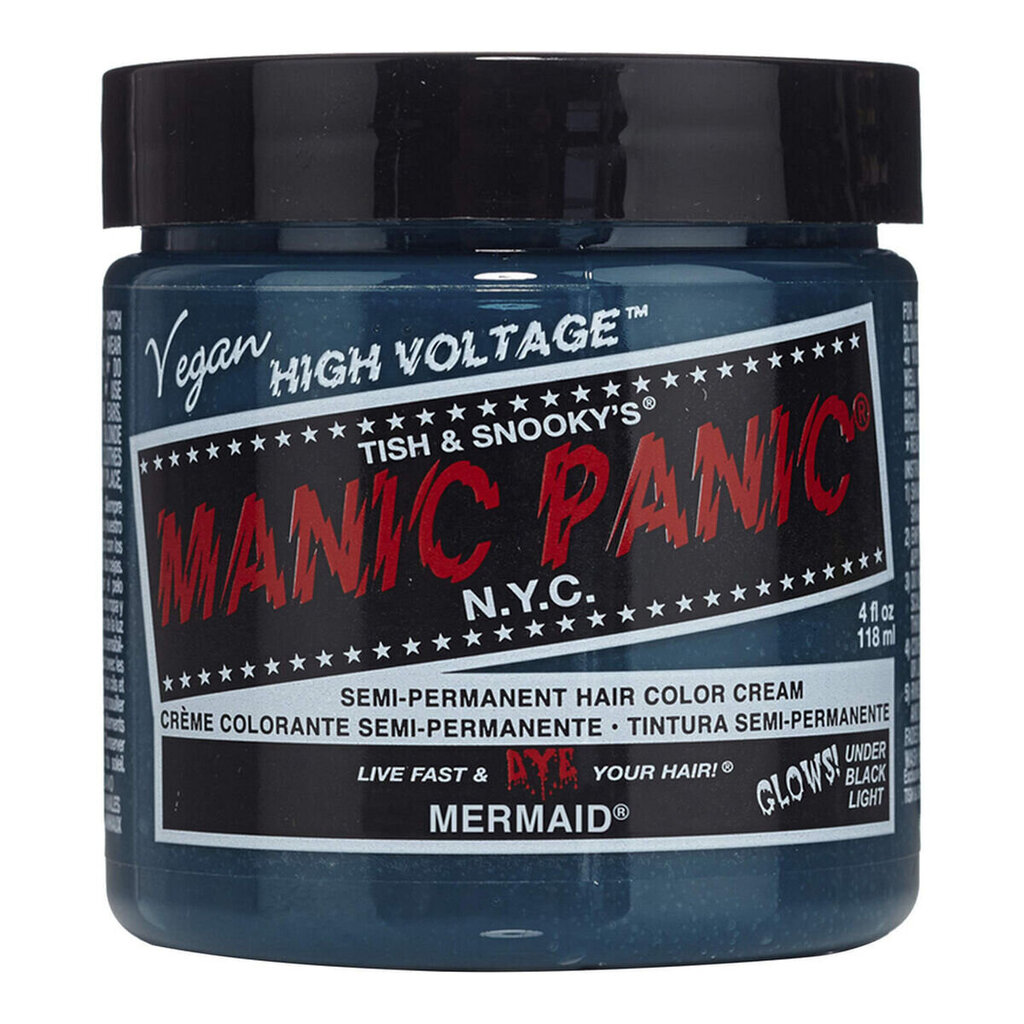 Pysyvä väriaine Classic Manic Panic HCR 11025 Mermaid (118 ml) hinta ja tiedot | Hiusvärit | hobbyhall.fi