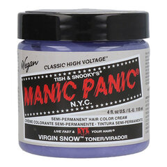 Pysyvä väriaine Classic Manic Panic Virgin Snow (118 ml) hinta ja tiedot | Manic Panic Hiustenhoitotuotteet | hobbyhall.fi