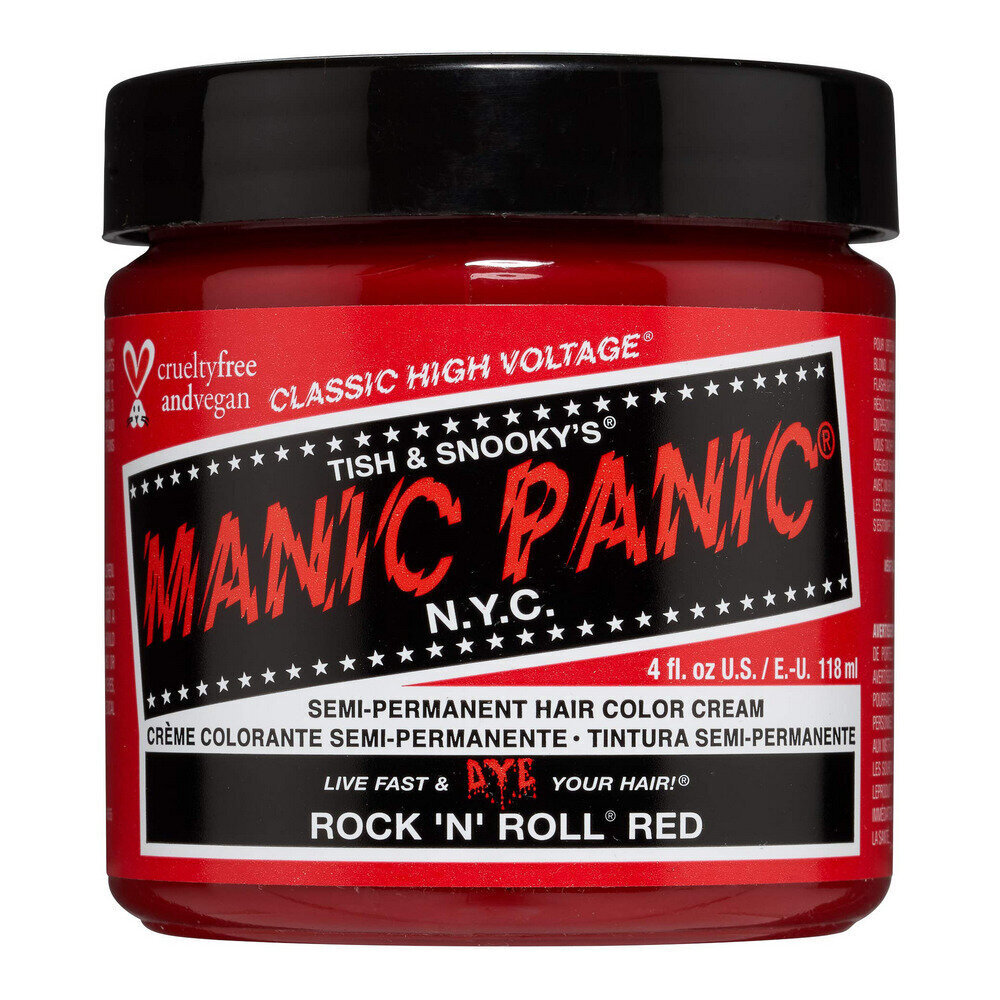 Pysyvä väriaine Classic Manic Panic Rock 'N' Roll (118 ml) hinta ja tiedot | Hiusvärit | hobbyhall.fi