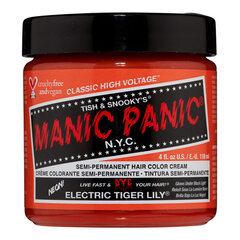 Pysyvä väriaine Classic Manic Panic Electric Tiger Lily (118 ml) hinta ja tiedot | Hiusvärit | hobbyhall.fi